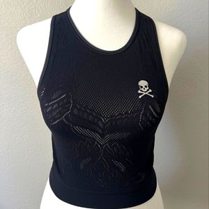 LULULEMON x SOUL Reveal Lattice Paisley Crop Tank Top